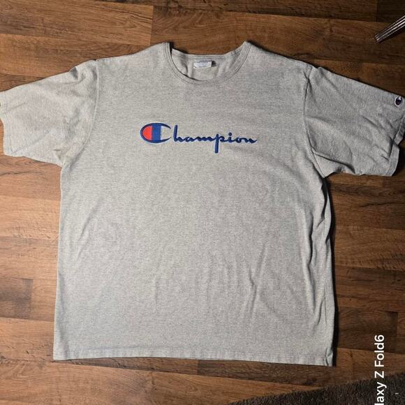 Vintage grey champion t shirt size 3xl - Picture 1 of 7